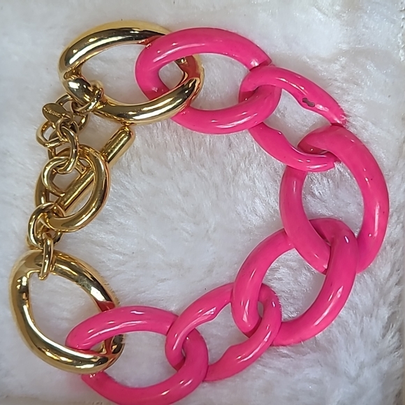 Jewelry Vintage Pink Chain Bracelet Poshmark